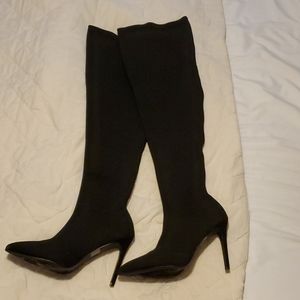 Fashion Nova Stiletto Heeled Boot